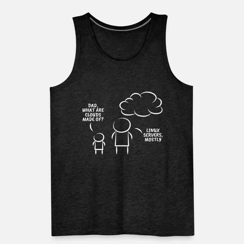 Linux servers Programming Informatic Geschenk Männer Premium Bio Tank Top