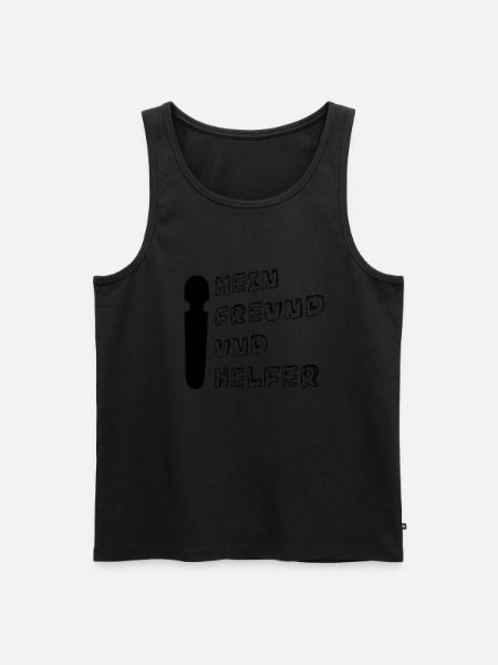 Toy - Männer Premium Bio Tank Top - Schwarz