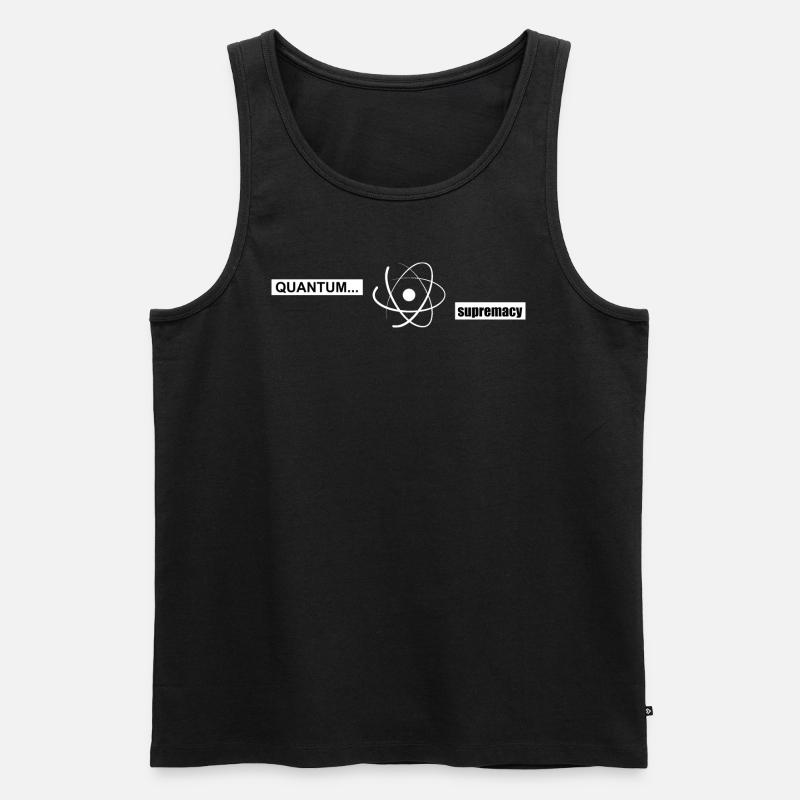 Quantum Supremacy - Männer Premium Bio Tank Top - Schwarz