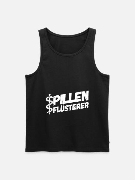 Apotheker Apotheke Pharmazeut - Männer Premium Bio Tank Top - Schwarz