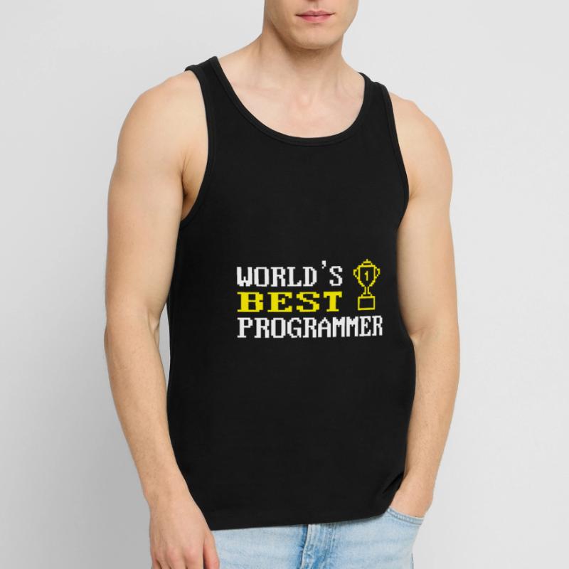 Programmierer Coder Software Entwickler Männer Premium Bio Tank Top