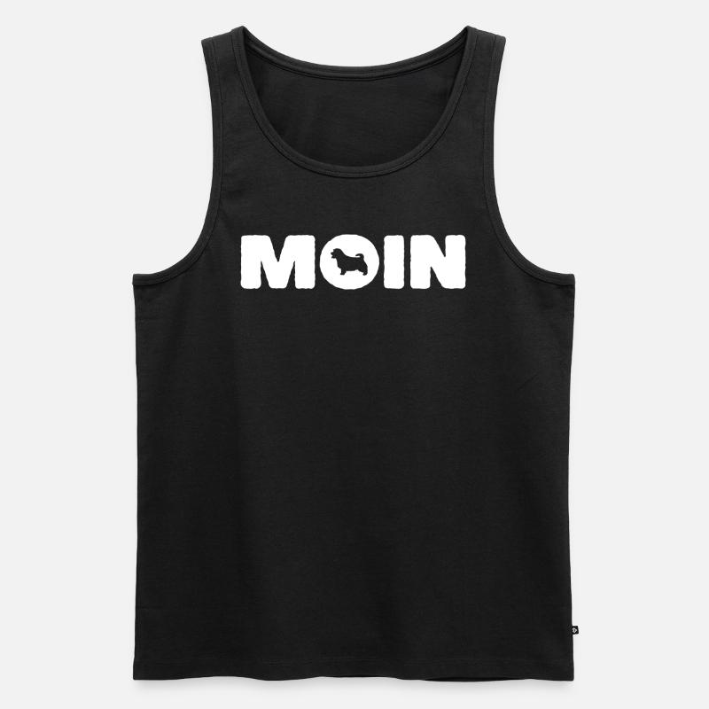 Moin - Norfolk Terrier - Männer Premium Bio Tank Top - Schwarz
