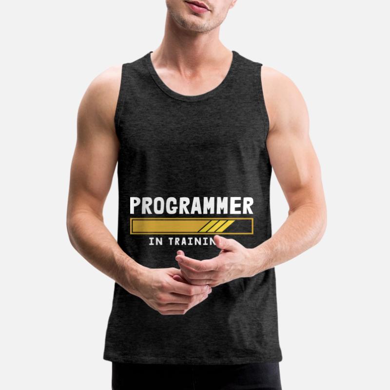 Programmer Coder Software Developer Men's Premium Organic Tank Top