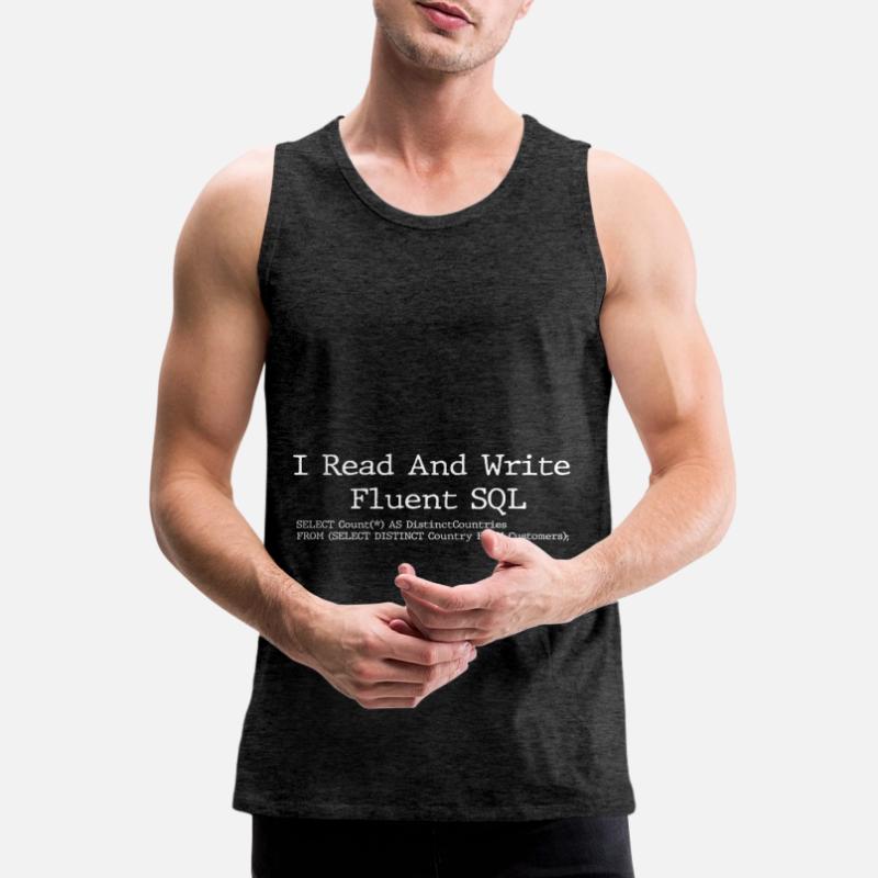 Programmierer Coder Software Entwickler Männer Premium Bio Tank Top