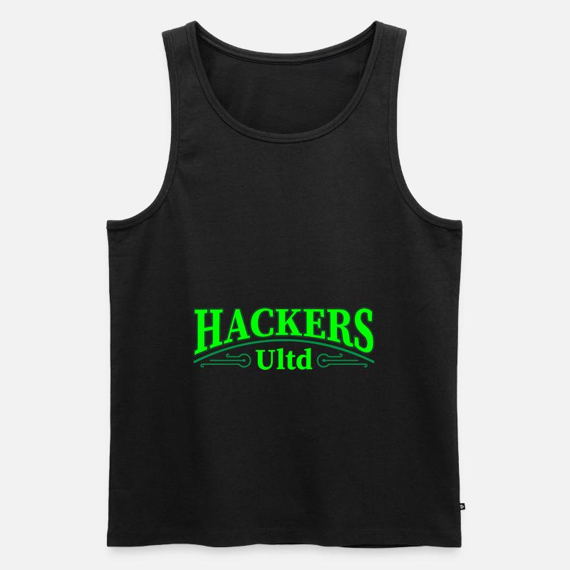 Programmierer Coder Software Entwickler - Männer Premium Bio Tank Top - Schwarz