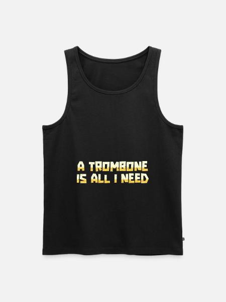 Trombone - Débardeur bio Premium Homme - noir