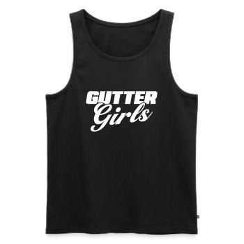 Bowling Team Bowler Bowling - Männer Premium Bio Tank Top - Schwarz - Vorne - AI Model Male 178 light (178cm)
