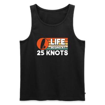 Windsurfen Surfboard Kite Geschenk Für Windsurfer - Männer Premium Bio Tank Top - Schwarz - Vorne - AI Model Male 178 light (178cm)