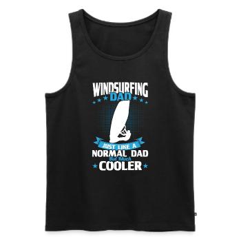 Windsurfen Surfboard Kite Geschenk Für Windsurfer - Männer Premium Bio Tank Top - Schwarz - Vorne - AI Model Male 178 light (178cm)