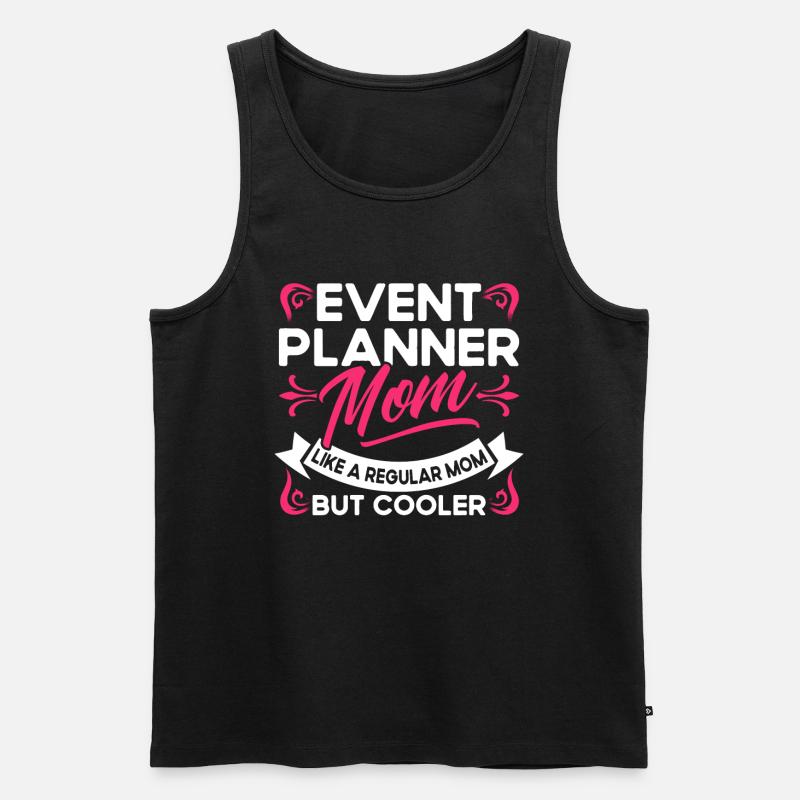 Eventplaner Hochzeitsplaner Event Manager - Männer Premium Bio Tank Top - Schwarz