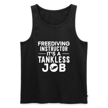 Sporttauchen Geschenk Unterwasser Sporttaucher - Männer Premium Bio Tank Top - Schwarz - Vorne - AI Model Male 178 light (178cm)