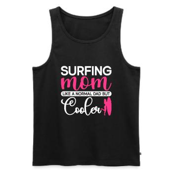 Sports de surf Planche de surf Ocean Sunshine Surfer - Débardeur bio Premium Homme - noir - Devant - Michal (187cm)