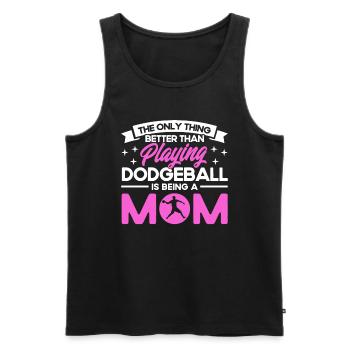 Dodgeball Player Gift Ball Jeux Dodgeball - Débardeur bio Premium Homme - noir - Devant - Michal (187cm)