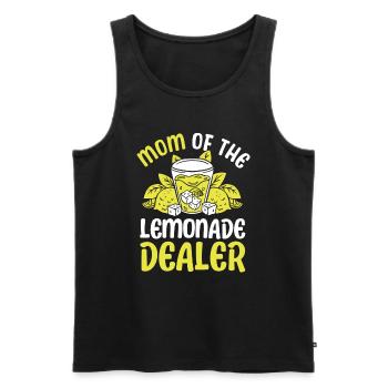 Limonadenstand Zitronensaft Limonade Geschäft - Männer Premium Bio Tank Top - Schwarz - Vorne - Michal (187cm)