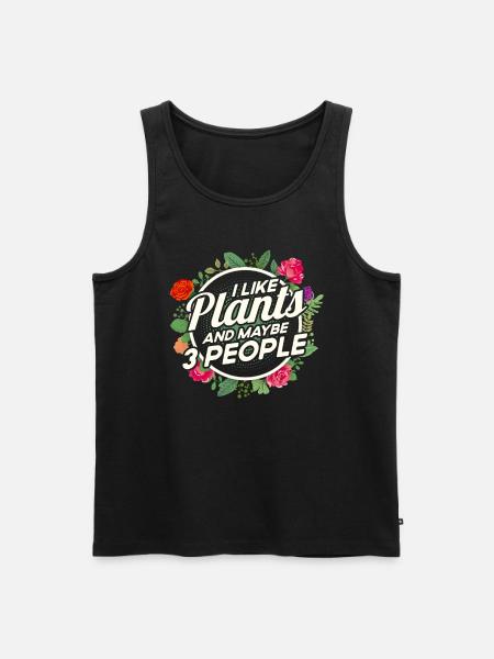Plant Gardening Gardener Landscape Architect - Men's Premium Organic Tank Top - black