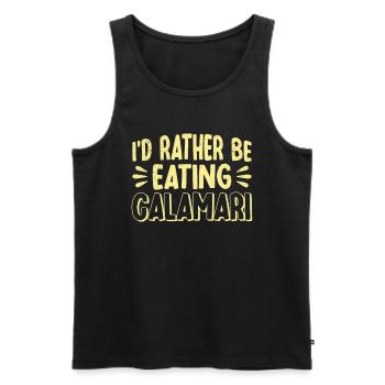 Meeresfrüchte Liebhaber Geschenk Meeresfrüchte - Männer Premium Bio Tank Top - Schwarz - Vorne - AI Model Male 178 light (178cm)