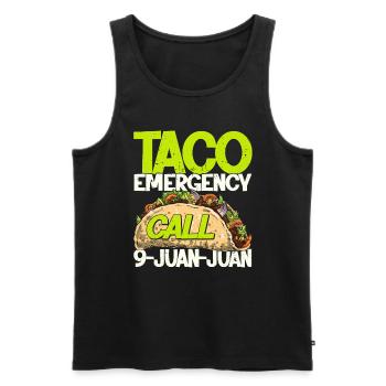 Cinco De Mayo Parti mexicain Cinco De Mayo - Débardeur bio Premium Homme - noir - Devant - Michal (187cm)