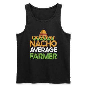 Cinco De Mayo Parti mexicain Cinco De Mayo - Débardeur bio Premium Homme - noir - Devant - Michal (187cm)