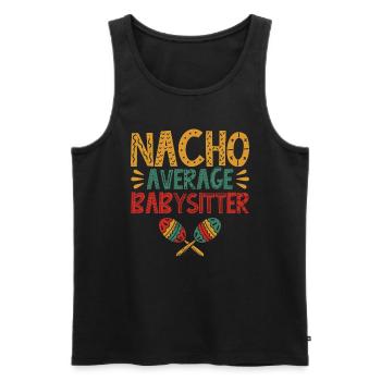 Cinco De Mayo Parti mexicain Cinco De Mayo - Débardeur bio Premium Homme - noir - Devant - Michal (187cm)