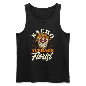 Cinco De Mayo Parti mexicain Cinco De Mayo - Débardeur bio Premium Homme - noir - Devant - Michal (187cm)