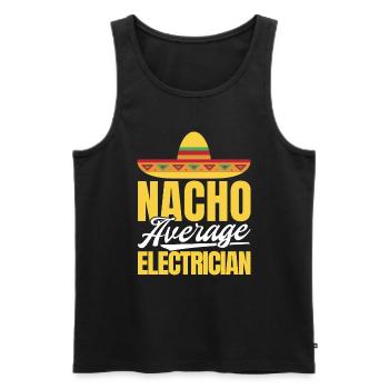 Cinco De Mayo Mexican Party Cinco De Mayo - Men's Premium Organic Tank Top - black - Front - Michal (187cm)