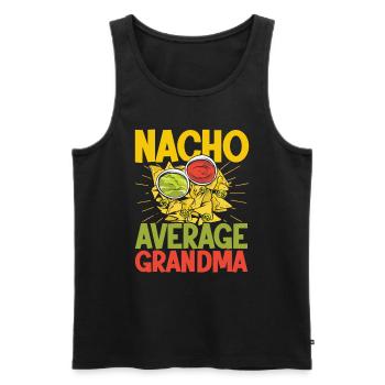 Cinco De Mayo Parti mexicain Cinco De Mayo - Débardeur bio Premium Homme - noir - Devant - Michal (187cm)
