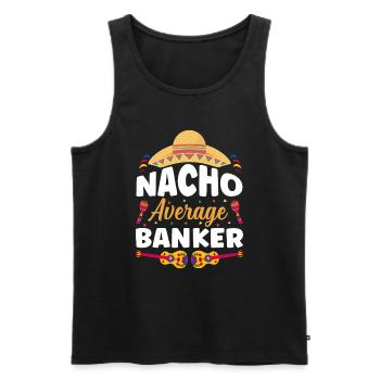 Cinco De Mayo Parti mexicain Cinco De Mayo - Débardeur bio Premium Homme - noir - Devant - Michal (187cm)