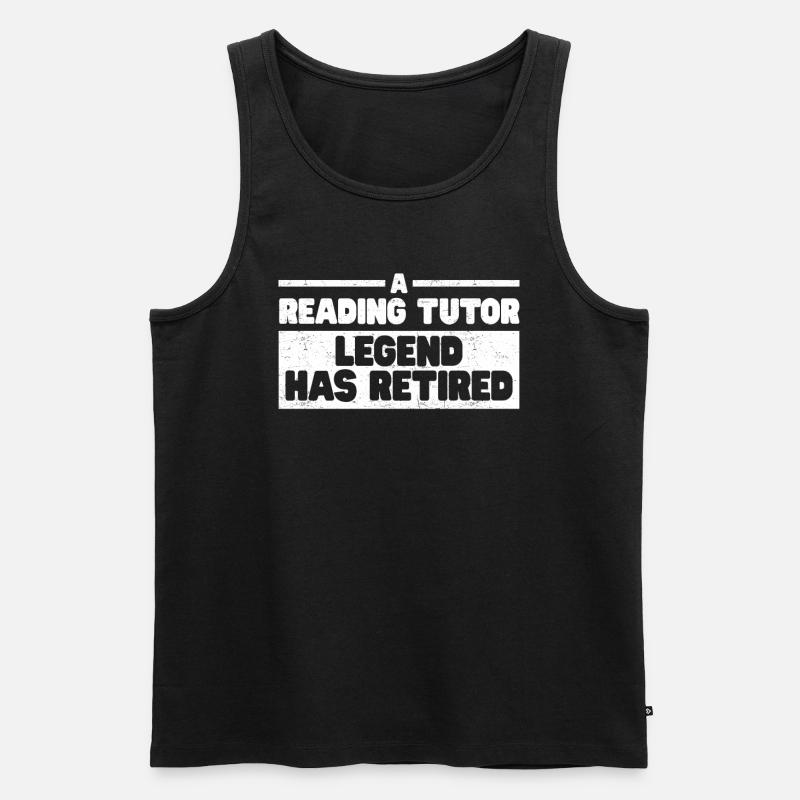 Tutor Geschenk Tutor - Männer Premium Bio Tank Top - Schwarz
