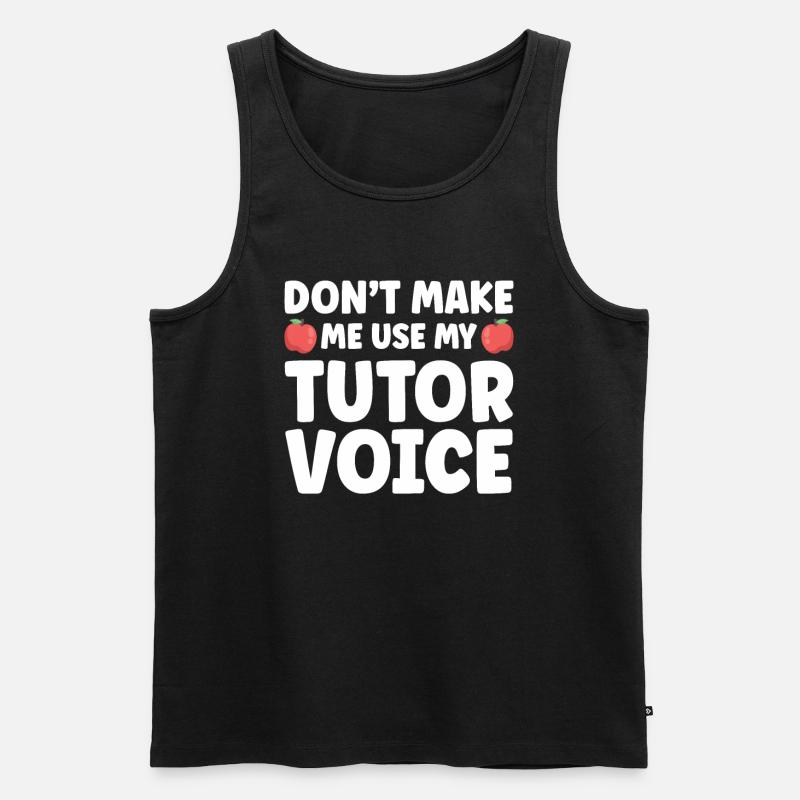 Tutor Geschenk Tutor - Männer Premium Bio Tank Top - Schwarz