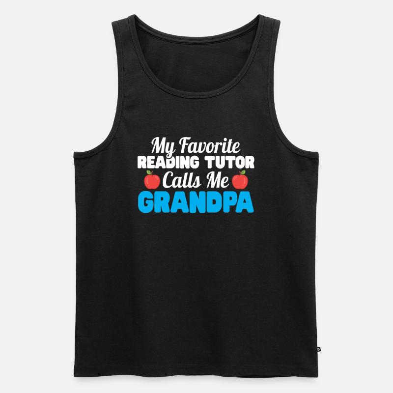 Tutor Geschenk Tutor - Männer Premium Bio Tank Top - Schwarz