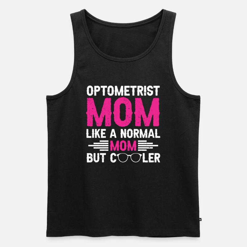 Optiker Geschenk Optometrie - Männer Premium Bio Tank Top - Schwarz