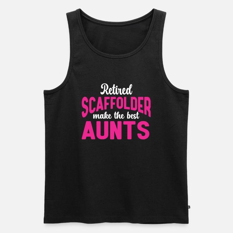 Gerüstbauer Geschenk Handwerker Job Gerüstbauer - Männer Premium Bio Tank Top - Schwarz