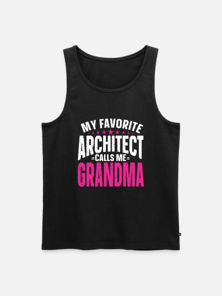 Architect's Gift, Architecture Lover - Men's Premium Organic Tank Top - black