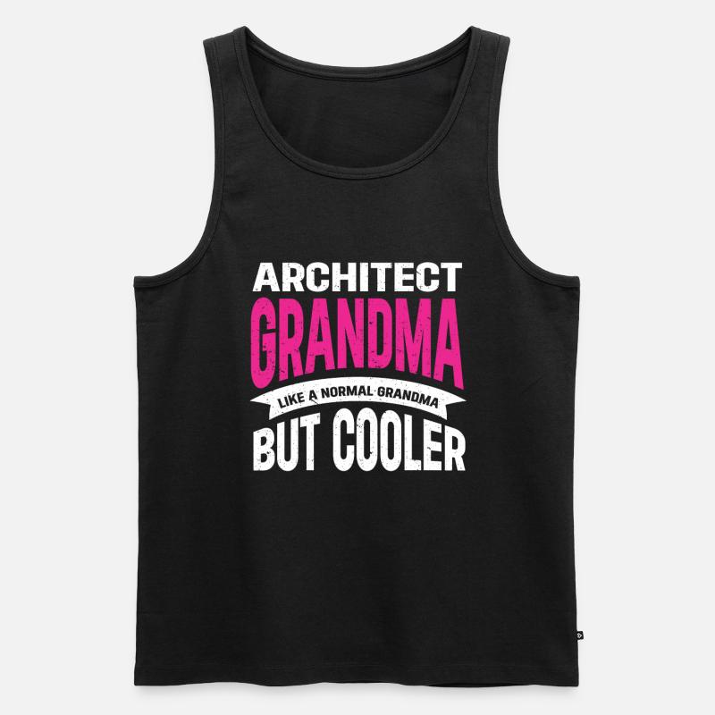 Architect's Gift, Architecture Lover - Men's Premium Organic Tank Top - black