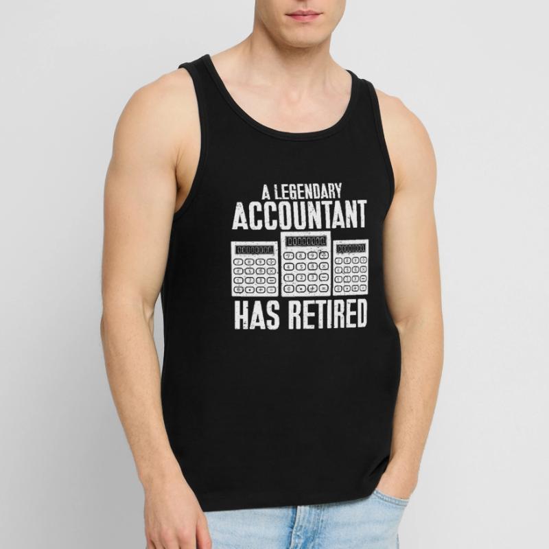 Comptable des régimes de retraite CPA Comptable comptable Débardeur bio Premium Homme