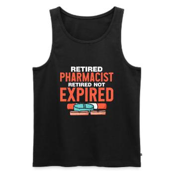 Apotheker Geschenk Apotheke - Männer Premium Bio Tank Top - Schwarz - Vorne - AI Model Male 178 light (178cm)