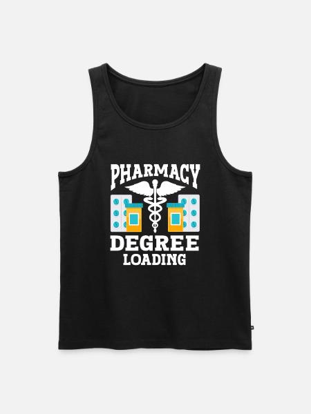 Apothecary Gift Pharmacy - Men's Premium Organic Tank Top - black