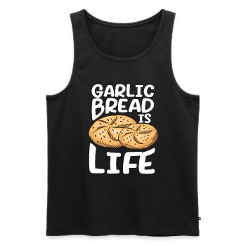 Bread Baking Bakery Baker - Men's Premium Organic Tank Top - black - Front - Michal (187cm)