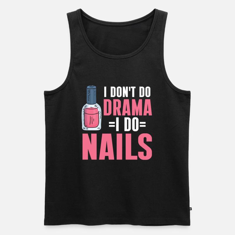 Nageltechniker Nagelstudio Nail Tech - Männer Premium Bio Tank Top - Schwarz