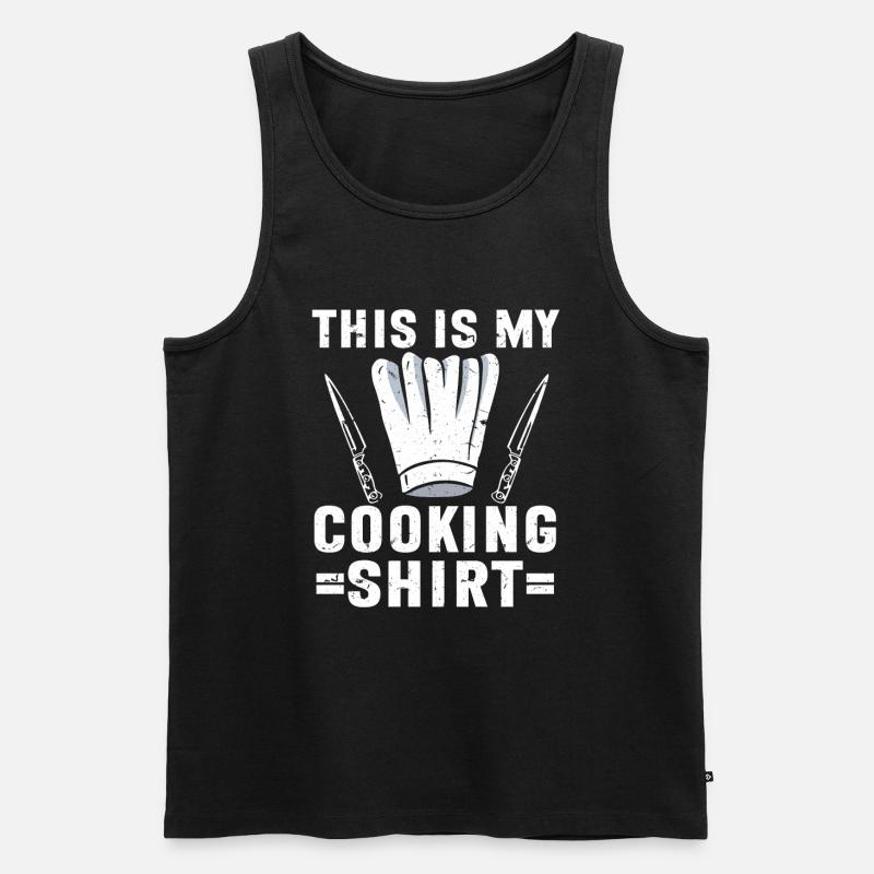 Chefkoch Küche Koch - Männer Premium Bio Tank Top - Schwarz