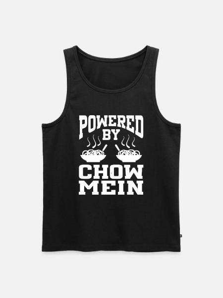 Propulsé par Chow Mein - Débardeur bio Premium Homme - noir