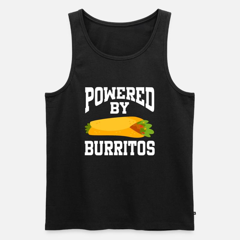 Propulsé par les burritos - Débardeur bio Premium Homme - noir