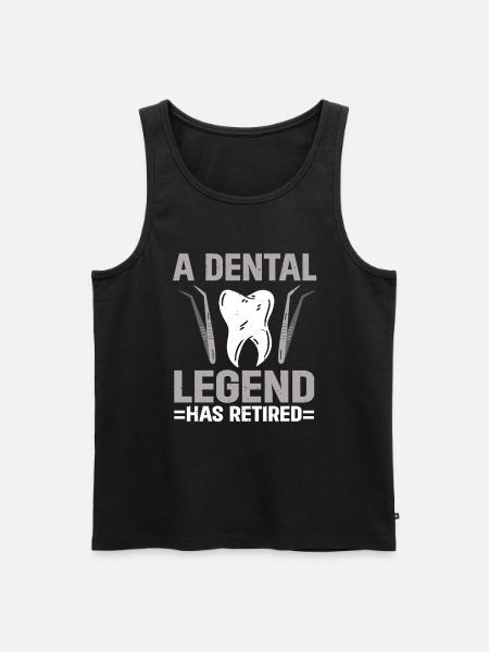 Dentist - Men's Premium Organic Tank Top - black