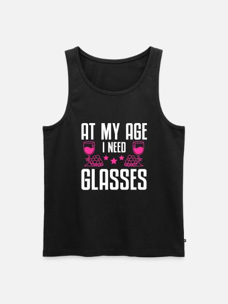 Wine Tasting Funny Wine Lover - Men's Premium Organic Tank Top - black
