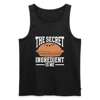 Baking Bakery Baker - Männer Premium Bio Tank Top - Schwarz - Vorne - AI Model Male 178 light (178cm)