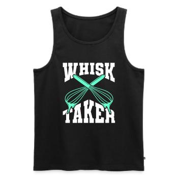 Baking Bakery Baker - Männer Premium Bio Tank Top - Schwarz - Vorne - AI Model Male 178 light (178cm)