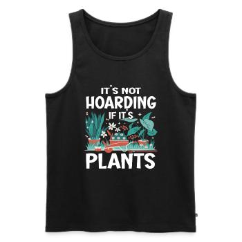 Gardening Horticulture Gardener - Männer Premium Bio Tank Top - Schwarz - Vorne - Michal (187cm)