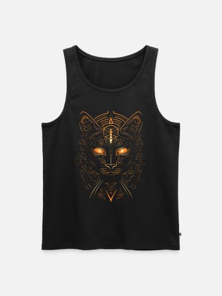 Bastet - Débardeur bio Premium Homme - noir