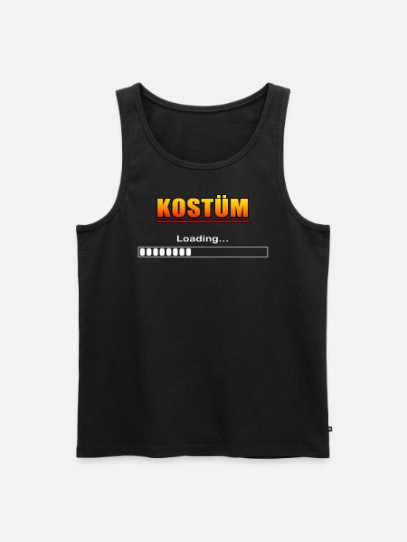 Kostüm Lädt - Männer Premium Bio Tank Top - Schwarz