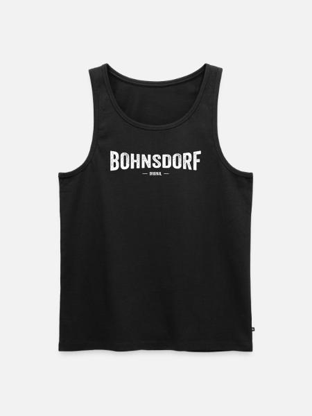 Bohnsdorf Original - Männer Premium Bio Tank Top - Schwarz